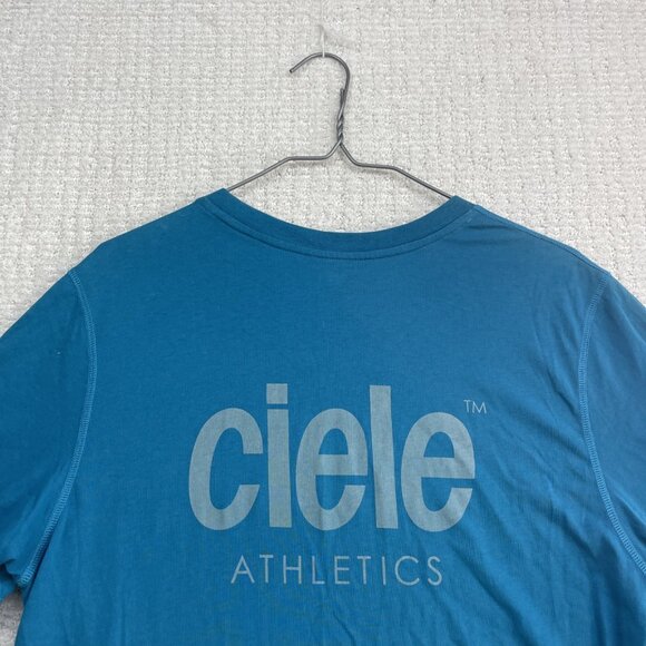 Ciele Athletic Running T-Shirt Men’s Sz M Blue Graphic Lightweight Performance - Picture 2 of 16